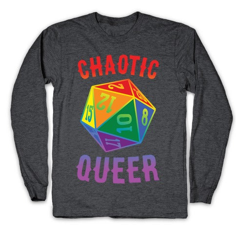 Chaotic Queer Longsleeve Tee